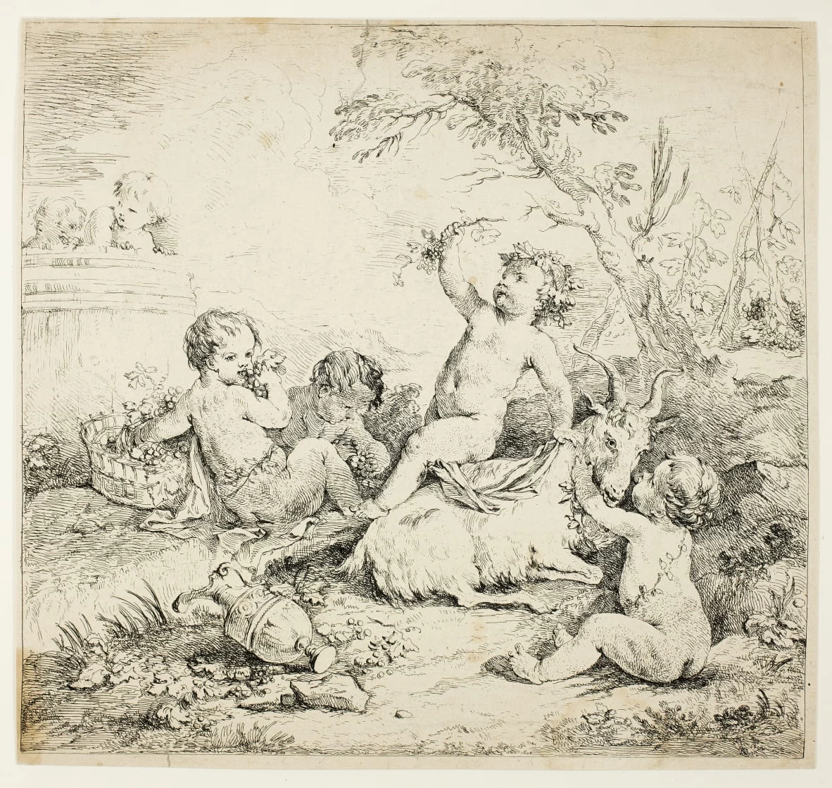 Cherubini con capra - Art Institute of Chicago